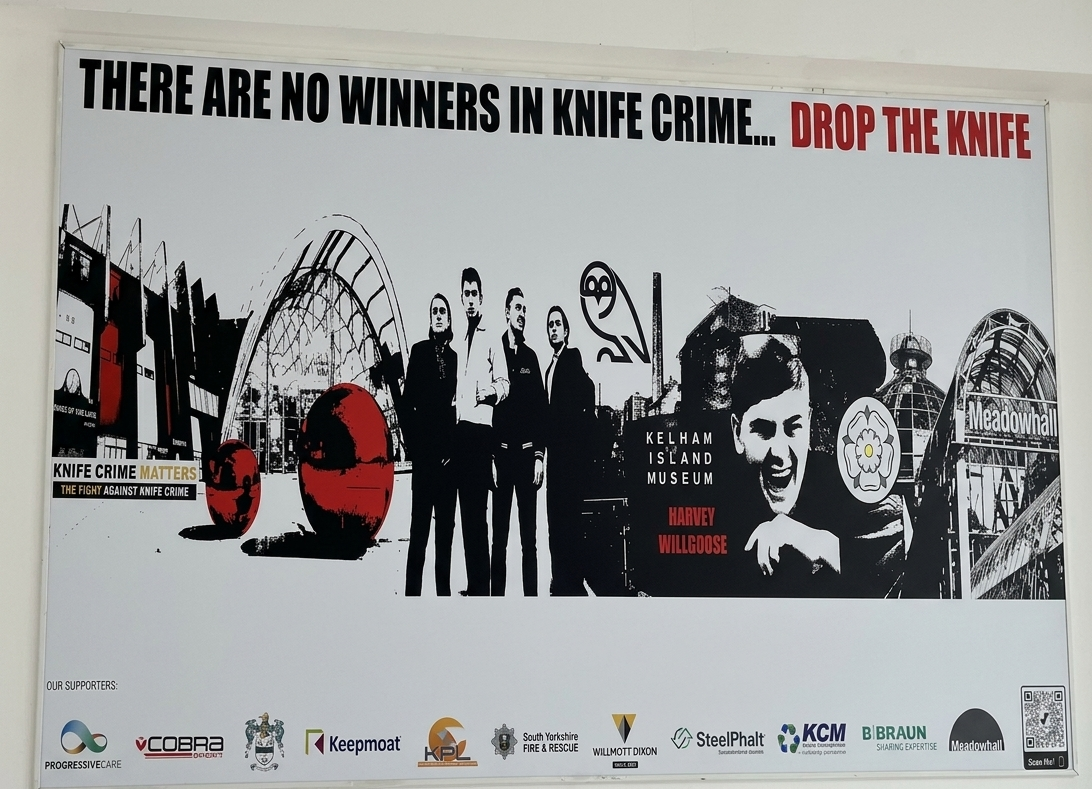 Harvey Willgoose Mural - Sheffield Meadowhall